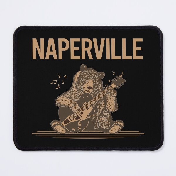 Item preview, Bear With Guitar Naperville designed and sold by BloodMoneyTwit.