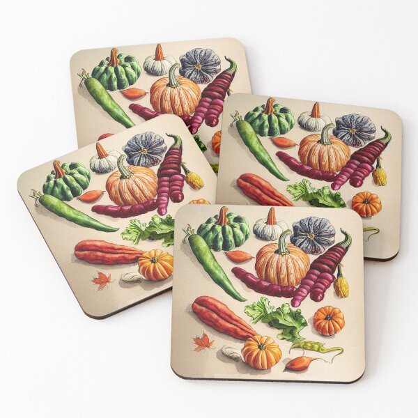 Item preview, Autumn kitchen, vegetables designed and sold by recollectionsv.
