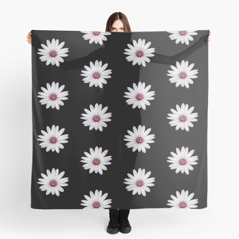 African Daisy Scarf