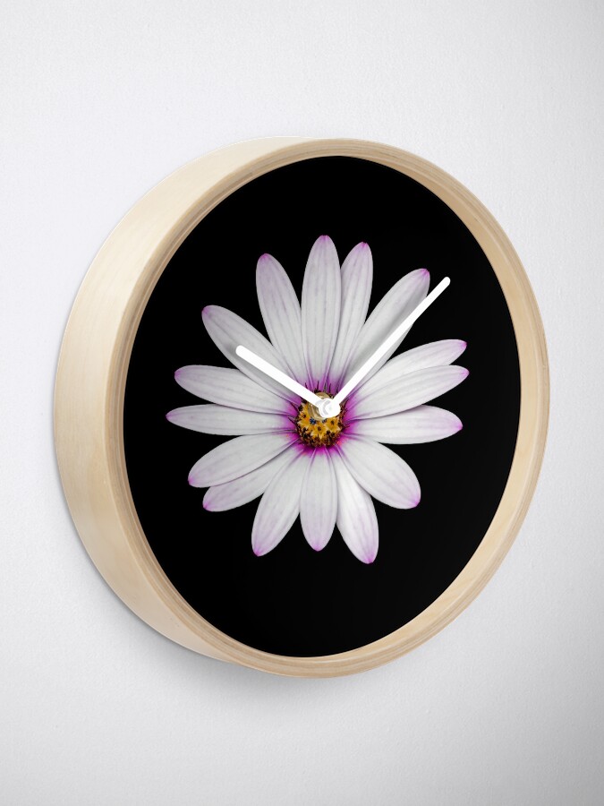 Alternate view of African Daisy Clock
