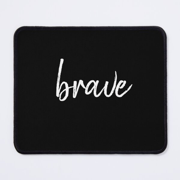 Item preview, Brave - white on black designed and sold by jesscargill.