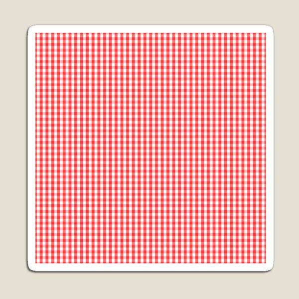 Item preview, Small White Donated Kidney Pink Halloween Gingham Check designed and sold by Creepyhollow.