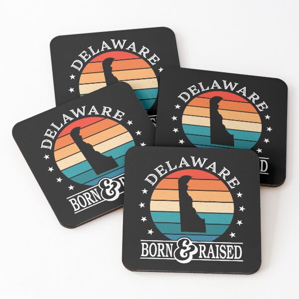 Item preview, Born & Raised Delaware USA State Pride designed and sold by jmbeezee.