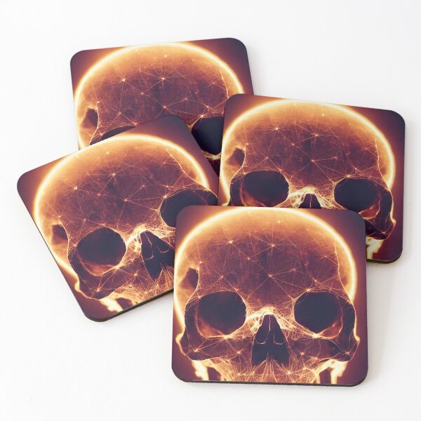 Item preview, Glowing Skull designed and sold by MecaTime.