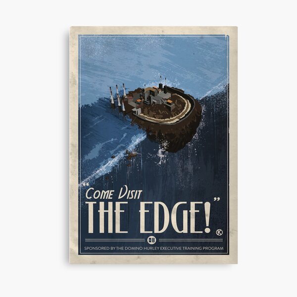 Grim Fandango Travel Posters - The Edge Canvas Print