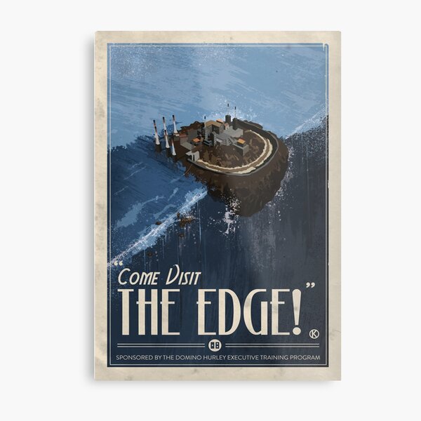 Grim Fandango Travel Posters - The Edge Metal Print