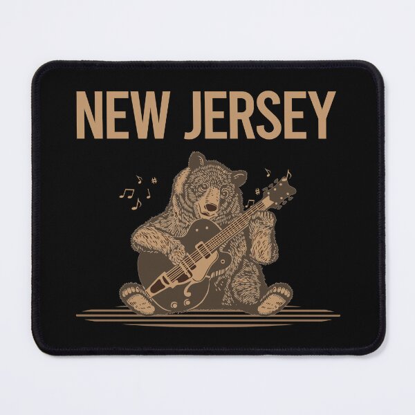 Item preview, Bear With Guitar New Jersey designed and sold by BloodMoneyTwit.