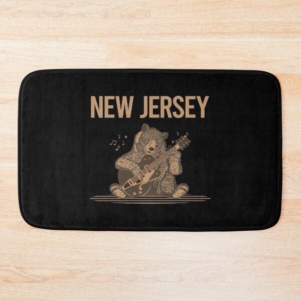 Item preview, Bear With Guitar New Jersey designed and sold by BloodMoneyTwit.