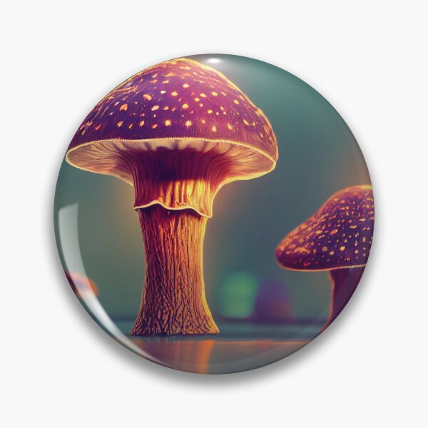 Item preview, Graphics of a colorful hallucin mushroom. designed and sold by Maniock.