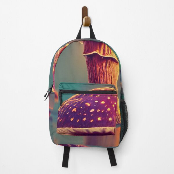 Item preview, Graphics of a colorful hallucin mushroom. designed and sold by Maniock.