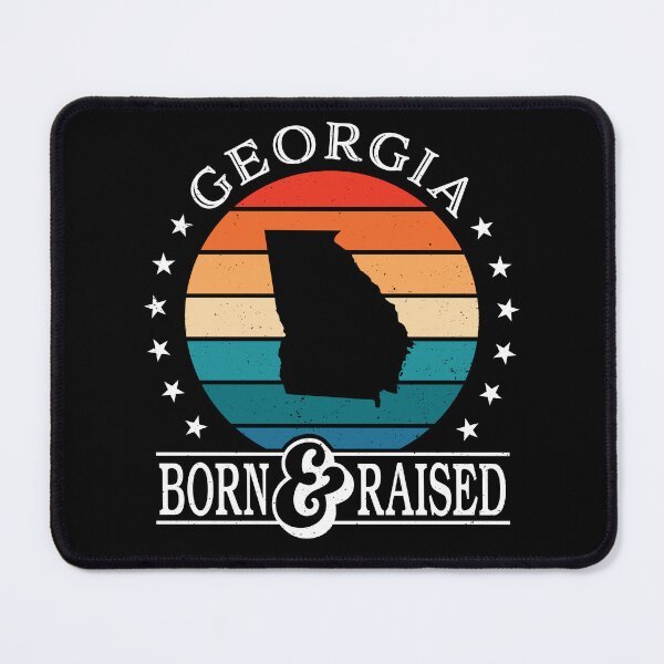 Item preview, Born & Raised Georgia USA State Pride designed and sold by jmbeezee.