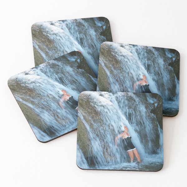 Item preview, 1950s - Woman at a Waterfall at Caribbean Island designed and sold by thatwaslife.