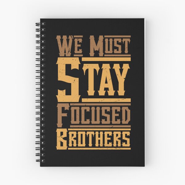 Item preview, We Must Stay Focused Brothers designed and sold by JoyfulFamily.