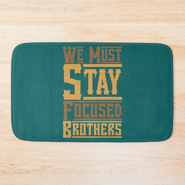 Item preview, We Must Stay Focused Brothers designed and sold by JoyfulFamily.