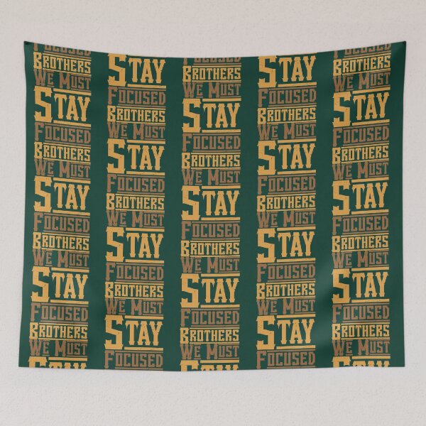 Item preview, We Must Stay Focused Brothers designed and sold by JoyfulFamily.