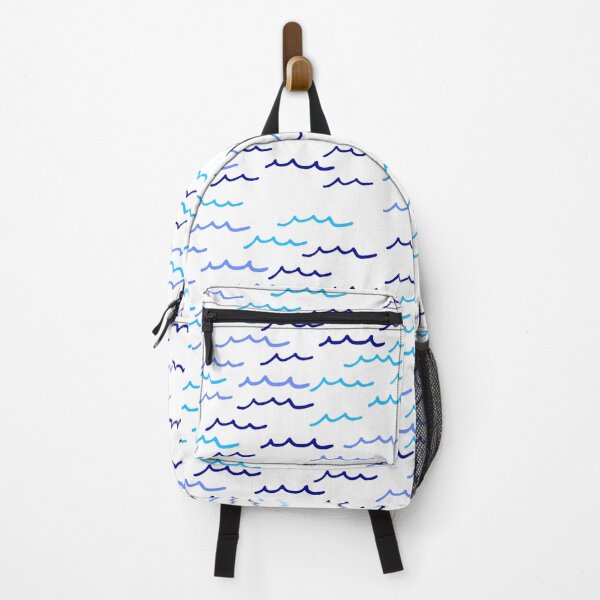 Item preview, Blue Waves Repeating designed and sold by jesscargill.