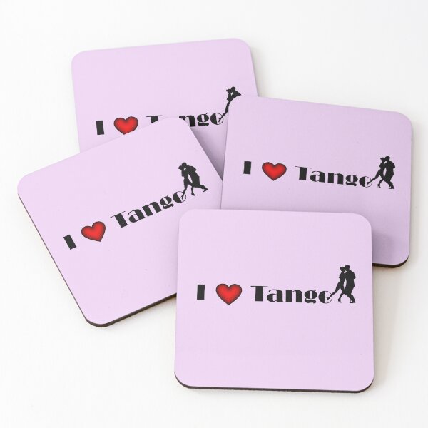 Item preview, I love tango quote with a red heart for tango Argentino lovers designed and sold by Pixtela ..
