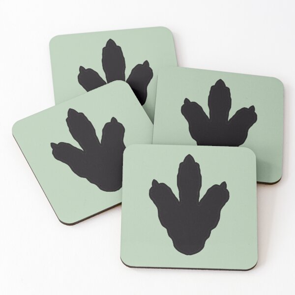 Item preview, Dinossaur Foootprint Black designed and sold by art-by-patricia.