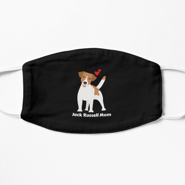 Jack Russell Terrier Dog Mom Flat Mask
