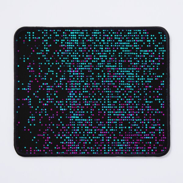 Item preview, glowing colourful spots on black designed and sold by frauenbrauen.