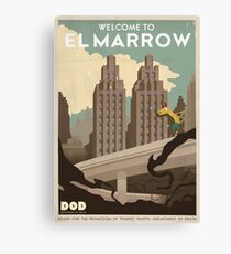 Grim Fandango Travel Posters Canvas Print