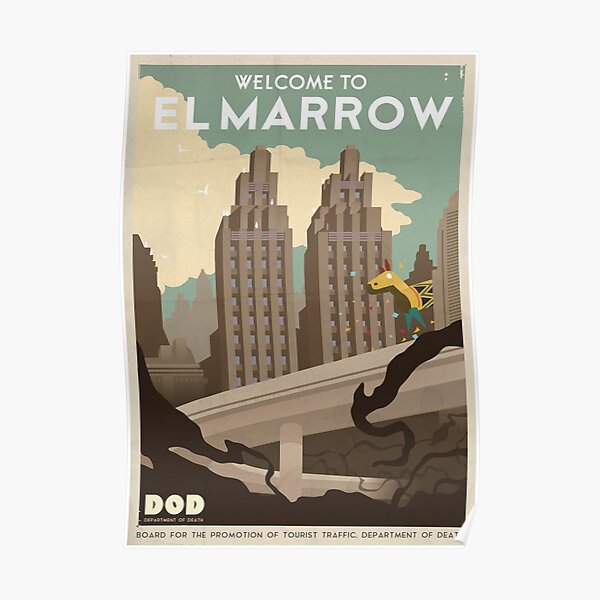Grim Fandango Travel Posters Poster