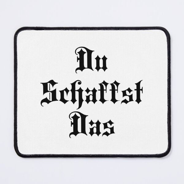 Item preview, Du Schaffst Das - You Can Do It - German Phrases designed and sold by JourneyCreative.