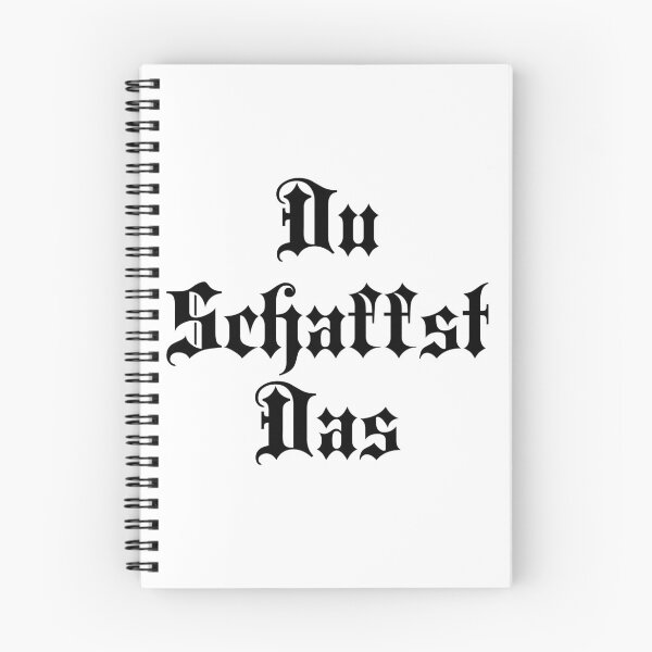 Item preview, Du Schaffst Das - You Can Do It - German Phrases designed and sold by JourneyCreative.