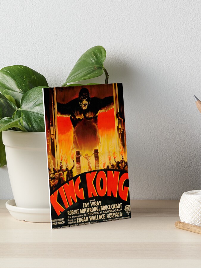 KING KONG 1933 American Cult Classic Movie Poster Poster by Retro