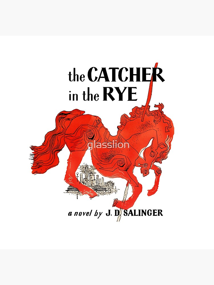 holden caulfield, Catcher In The Rye  Sticker for Sale by mindesigner