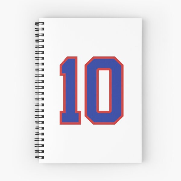 Item preview, Number 10 blue red sports jersey ten designed and sold by LoveIsColorful.
