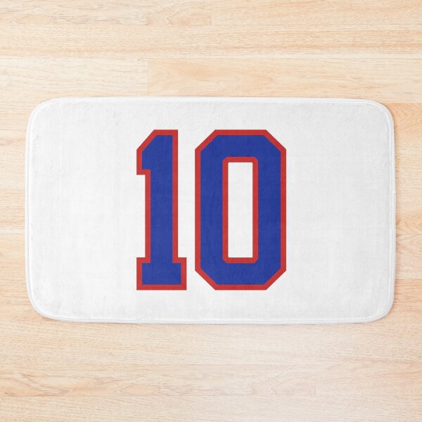 Item preview, Number 10 blue red sports jersey ten designed and sold by LoveIsColorful.
