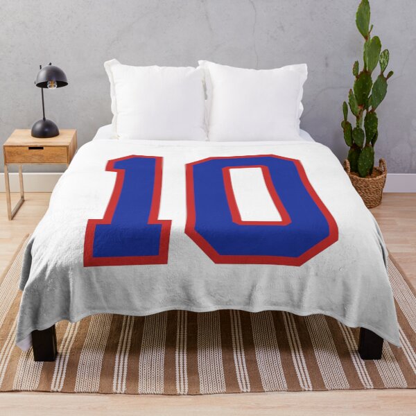 Item preview, Number 10 blue red sports jersey ten designed and sold by LoveIsColorful.