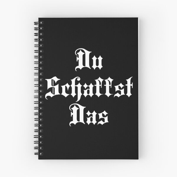 Item preview, Du Schaffst Das - You Can Do It - German Phrases designed and sold by JourneyCreative.