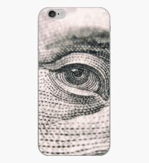 George Washington Green Back: Eye of the tiger iPhone Case