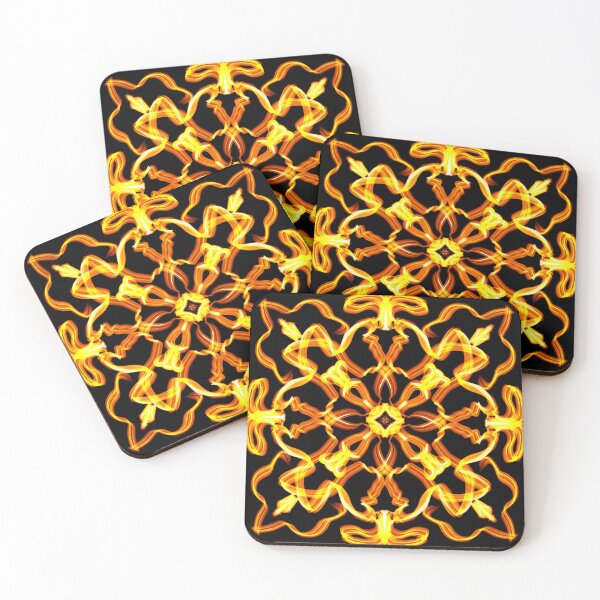 Item preview, Flame mandala design designed and sold by corvideity.
