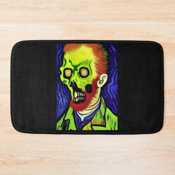 Item preview, PURPLE BACKGROUND ZOMBIE IN VAN GOGH STYLE designed and sold by sailorsam1805.