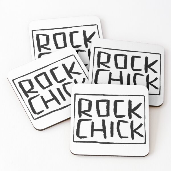 Item preview, Rock Music Girl, Women Rock, Rock Chick designed and sold by badlydrawnbabe.