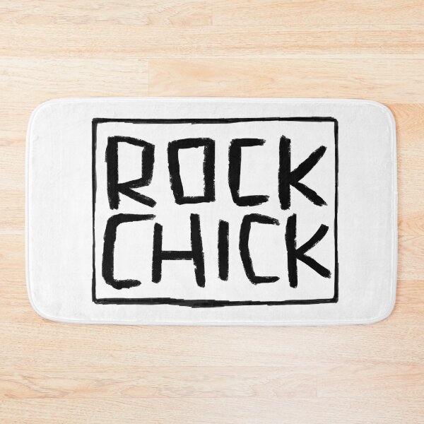 Item preview, Rock Music Girl, Women Rock, Rock Chick designed and sold by badlydrawnbabe.