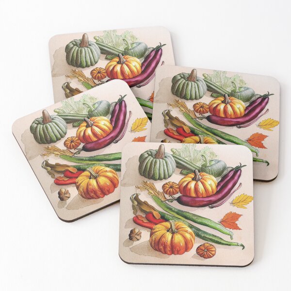 Item preview, Autumn Vegetables, pumpkin designed and sold by recollectionsv.