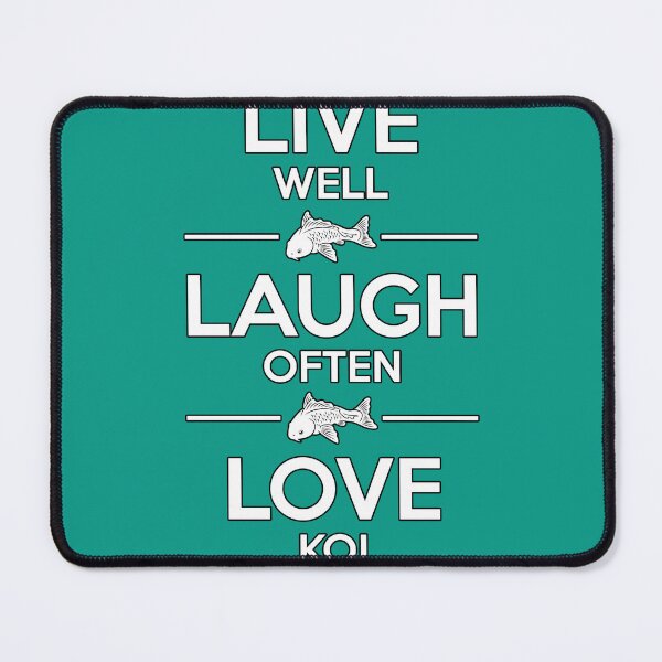Item preview, Kois - Live, Laugh, Love designed and sold by Karl The Fish Guy.