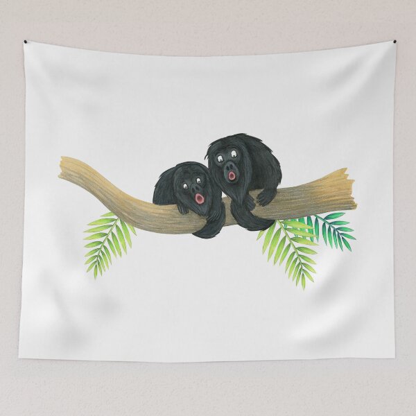 Item preview, Howler Monkeys designed and sold by Corinna Arauner.