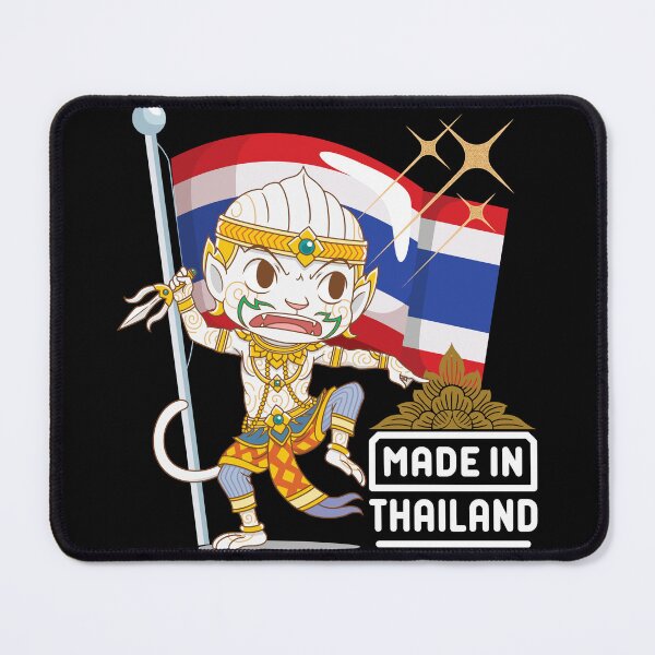Item preview, hanuman monkey made in thailand flag designed and sold by Apostrophe8.