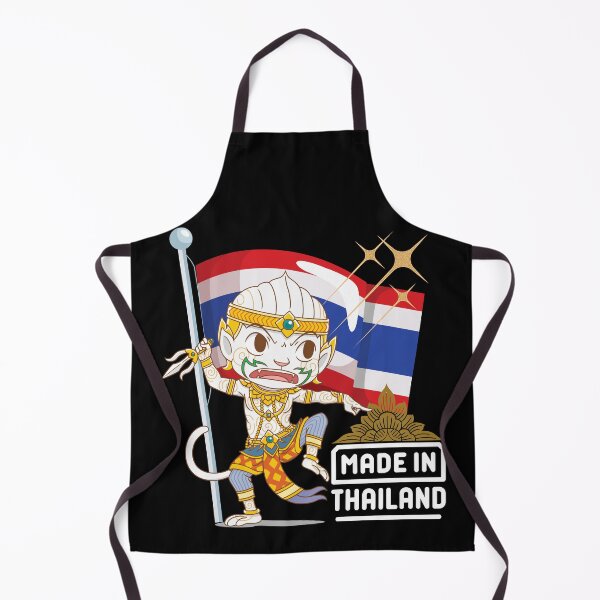 Item preview, hanuman monkey made in thailand flag designed and sold by Apostrophe8.