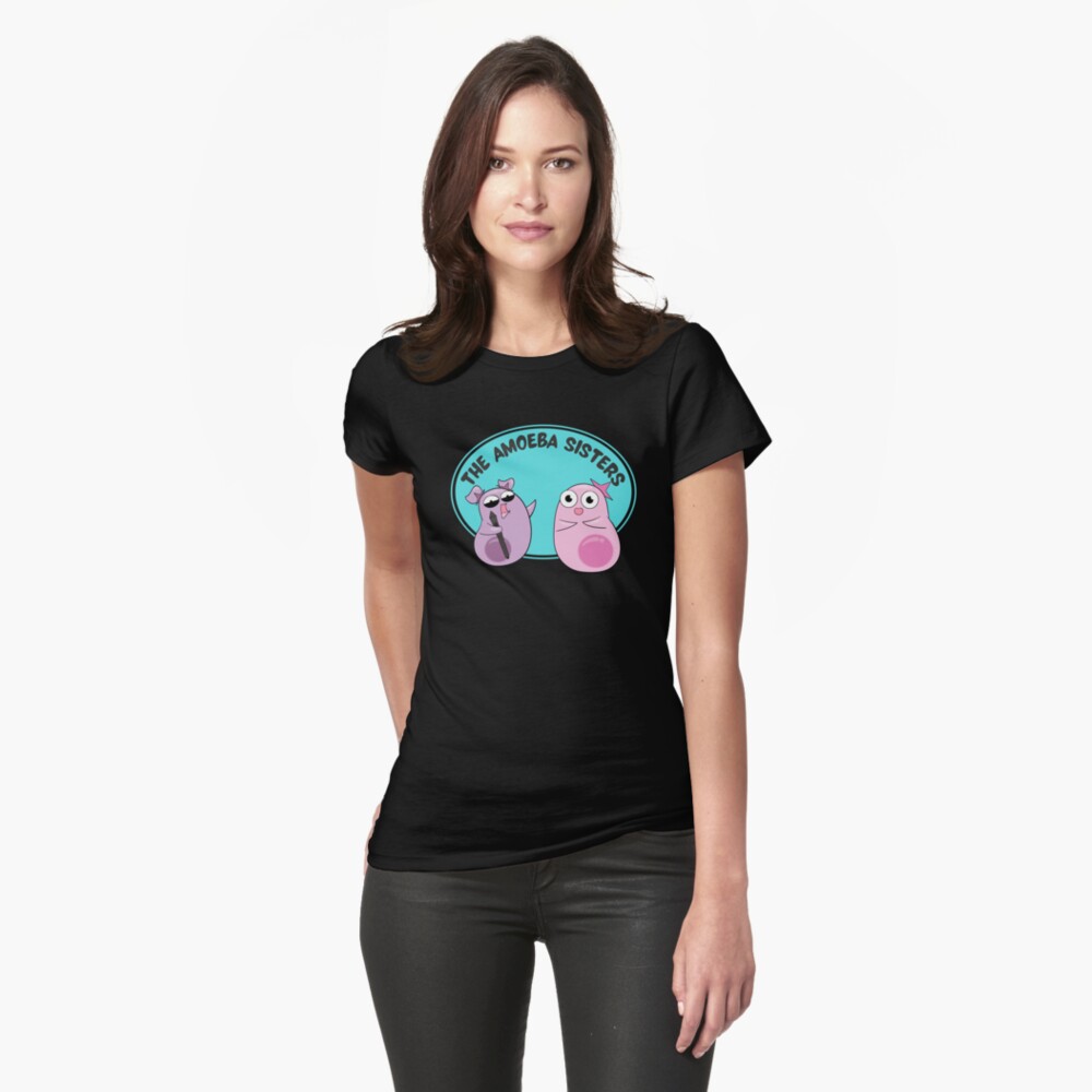 Item preview, Fitted T-Shirt designed and sold by amoebasisters.