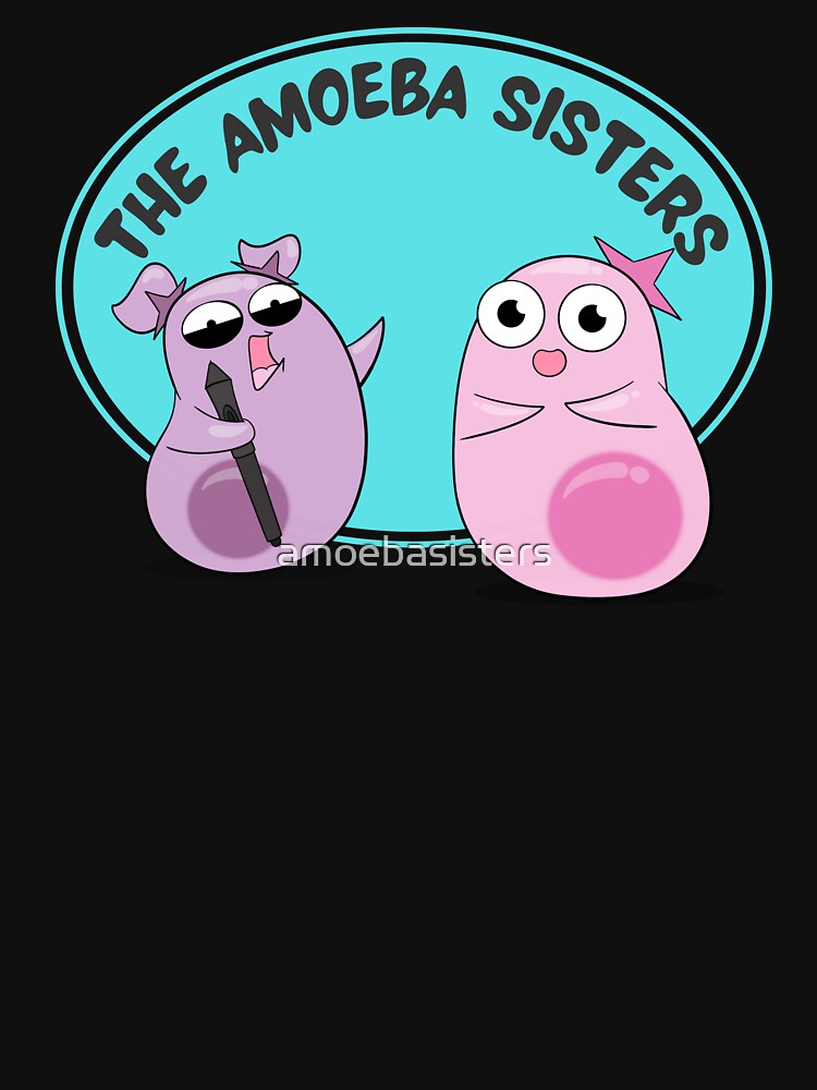 Thumbnail 7 of 7, Classic T-Shirt, Amoeba Sisters Sisterhood designed and sold by amoebasisters.