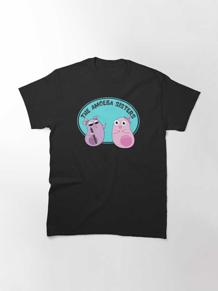 Thumbnail 3 of 7, Classic T-Shirt, Amoeba Sisters Sisterhood designed and sold by amoebasisters.