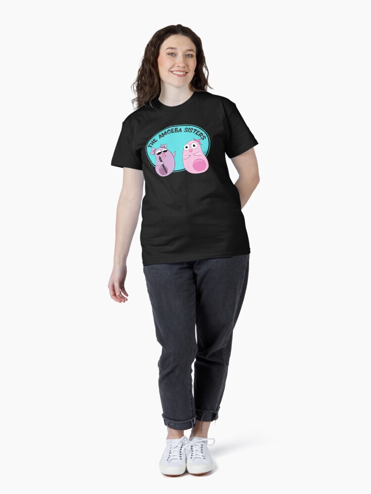 Thumbnail 4 of 7, Classic T-Shirt, Amoeba Sisters Sisterhood designed and sold by amoebasisters.