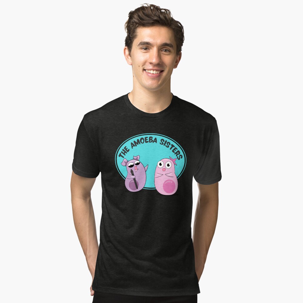 Item preview, Tri-blend T-Shirt designed and sold by amoebasisters.
