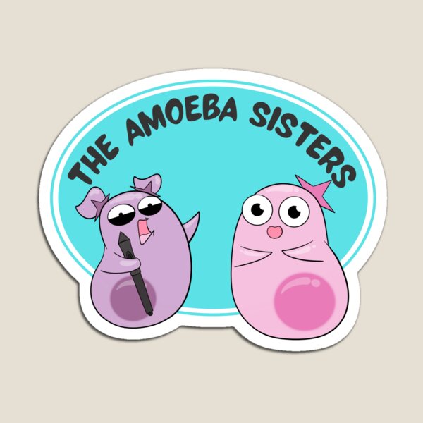 Amoeba Sisters Sisterhood Magnet